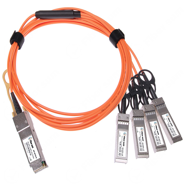 Cisco QSFP-4X10G-AOC7M Compatible 40G AOC QSFP+ to 4xSFP+ Active 7M (23ft) 850nm Active Optical Cables